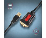 Axagon ADS-1PSN, USB-A 2.0 - serial RS-232 DB9-M / kabel 1.5m - 1353393 - zdjęcie 5